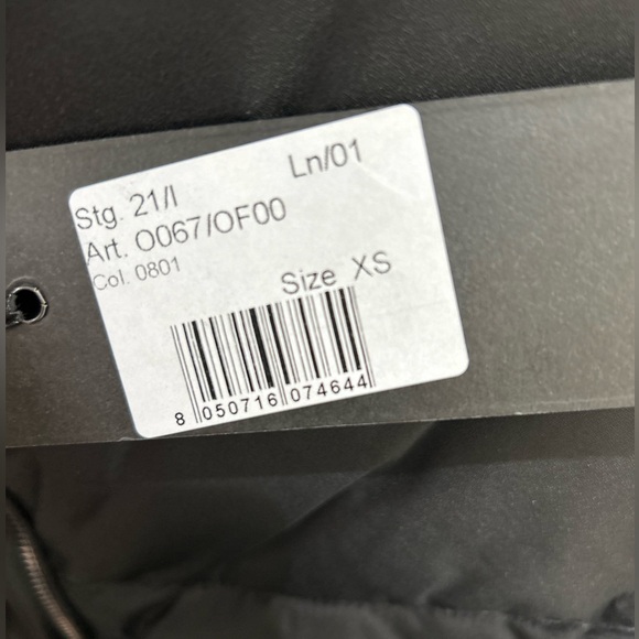 YES ZEE Black Hooded Down Puffer Coat Removable Inner Vest Women’s Size XS NWT - Picture 8 of 10